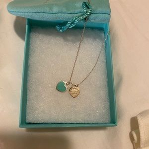 Tiffany Double Heart Necklace